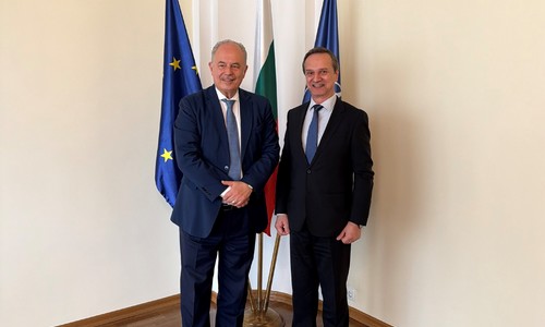 Среща на заместник-министър Ради Найденов с извънредния и пълномощен посланик на Италианската република Н. Пр. Марчело Апичела